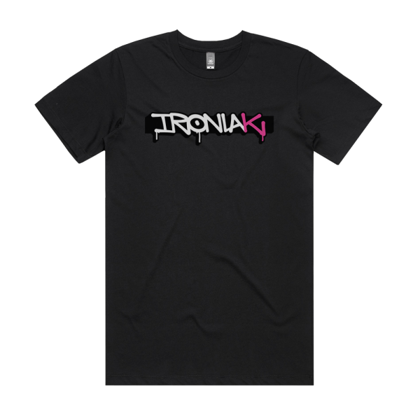 Ironlak Thin Cap Rock T-Shirt Black