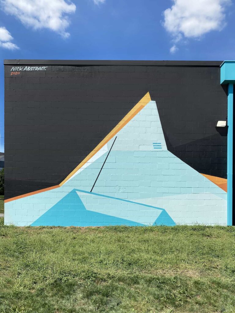 Nick Smith goes BIG with Indy Hound EXT mural