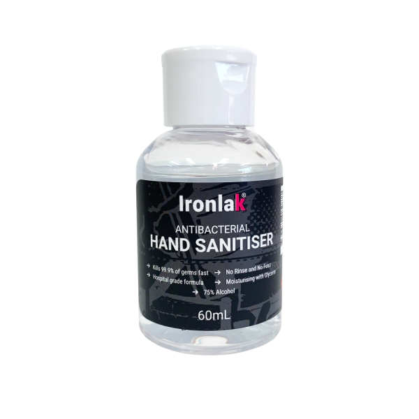 Ironlak Antibacterial Hand Sanitiser 60ml