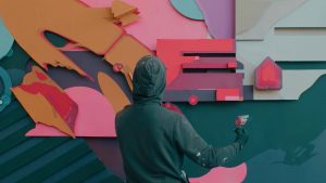 WATCH: DOES – Worlds Largest Graffiti Styled Collage @ Voilà München, Germany 2021