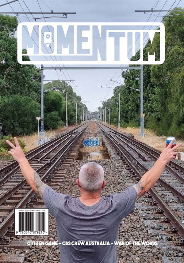 Momentum Graffiti Magzine Volume 1 Cover